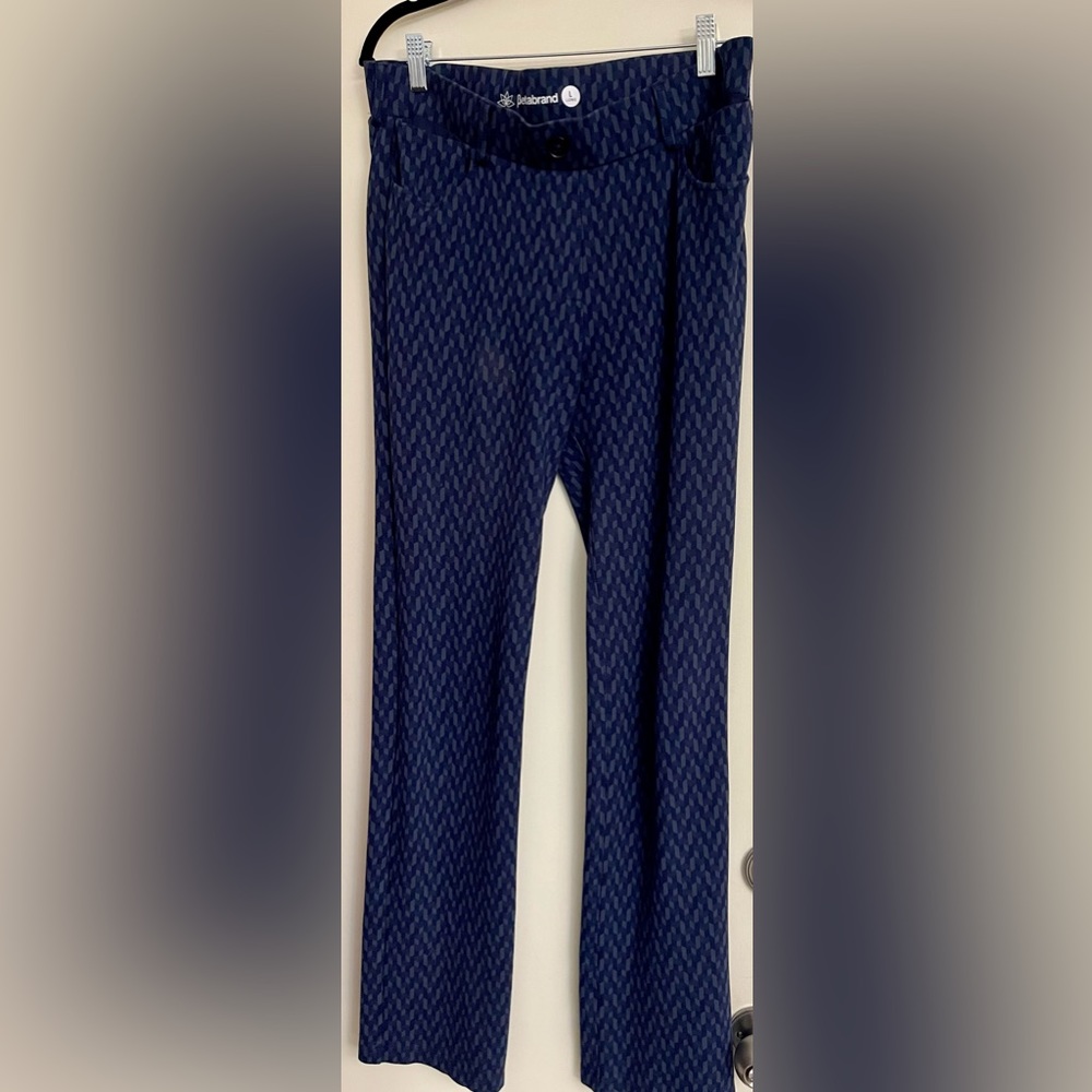 Betabrand Long blue fitted dress pants